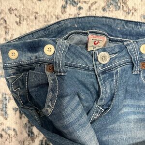 True Religion Women's Boyfriend Jeans - Denim Blue